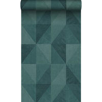 TAPETE 3D-Muster 50 x 900 cm - Grün, Papier (50/900cm) - Origin Wallcoverings