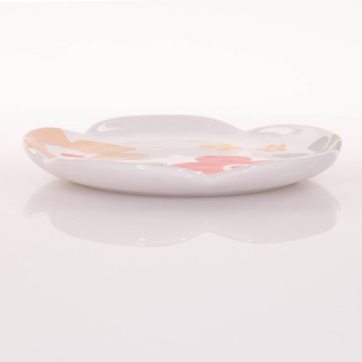 TELLER Crysanto Ø 21 cm - Multicolor, Keramik (21cm) - Boltze Home