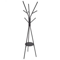 GARDEROBENSTÄNDER Metall schwarz 181 cm Colby - Schwarz, Metall (33/180/33cm) - Beliani