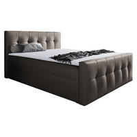 BOXBETT Malibu - Braun, Holz (120/200cm) - MIRJAN24