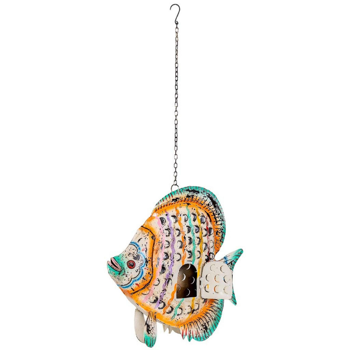 DEKORATIONSSTÜCK aus Metall, 58x15x61cm - Multicolor, Metall (58/61/15cm) - Wanderlust