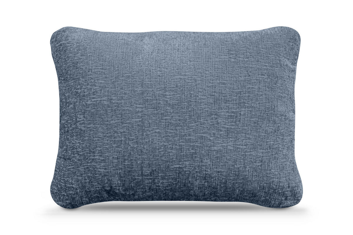 DREHSESSEL RAGGI 360° Drehfunktion mit inklusive dekorativem Kissen, Dunkelblau - Dunkelblau, Textil (92/75/94cm) - KONSIMO®