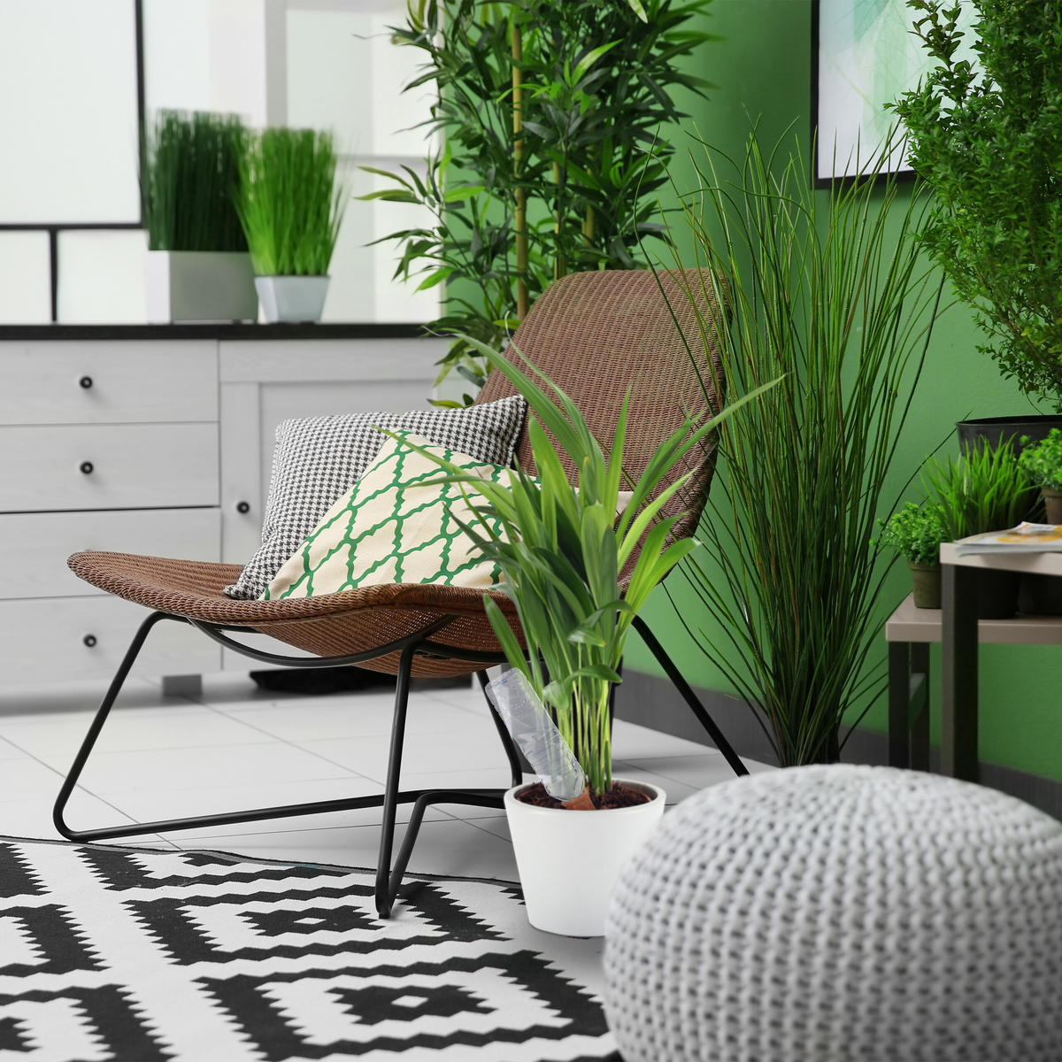 6XTONKEGEL - Braun, Keramik (5.5/17/5cm) - Relaxdays