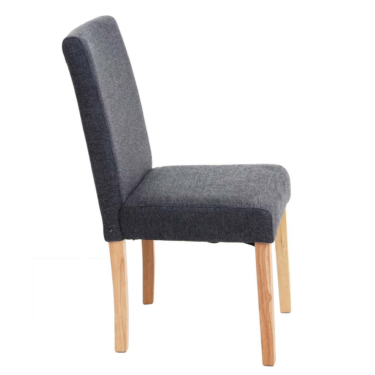 ESSZIMMERSTUHL Anthrazit, Braun 2er-Set - Anthrazit/Braun, Textil (43/90/56cm) - MCW