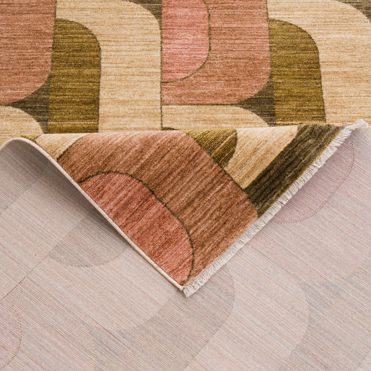 TEPPICH VINTAGE VALERO - Grün, Textil (140/200cm) - Pergamon