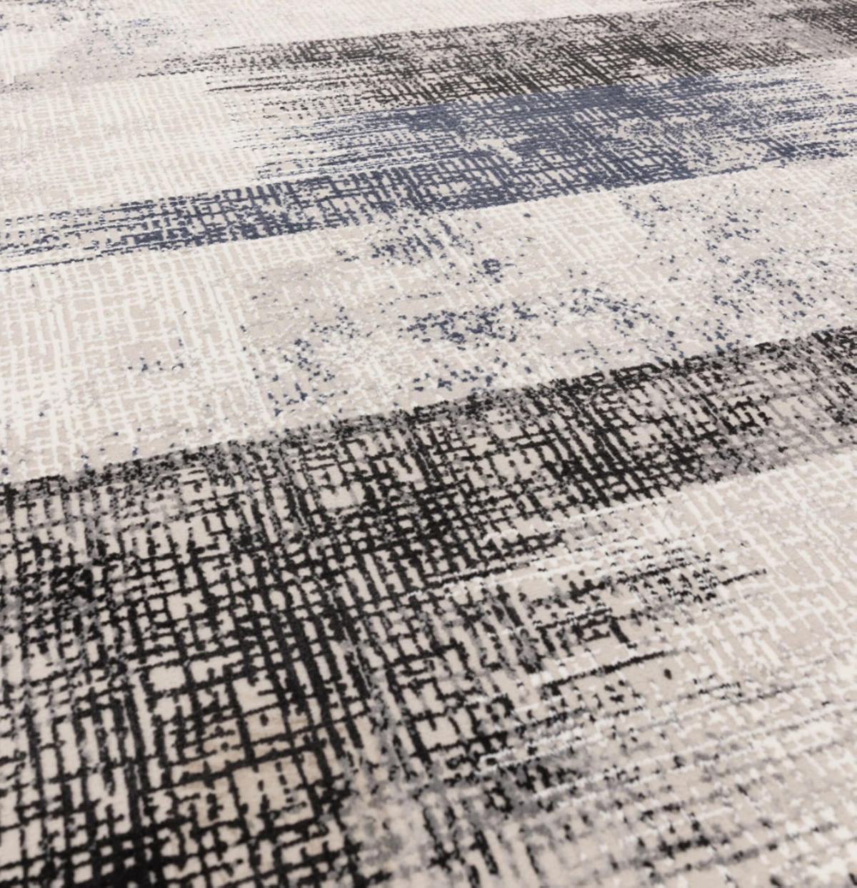 TEPPICH modern Wohn-/Schlafzimmer ZUKA LINES Blau 120 x 170 cm - Blau, Textil (120/170cm) - Novatrend