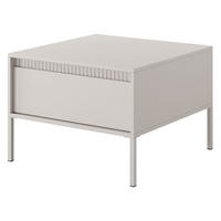 COUCHTISCH Senso beige 68 / 68 / 49cm - Beige, Holz/Holzwerkstoff (68/68/49cm) - Feldmann-Wohnen