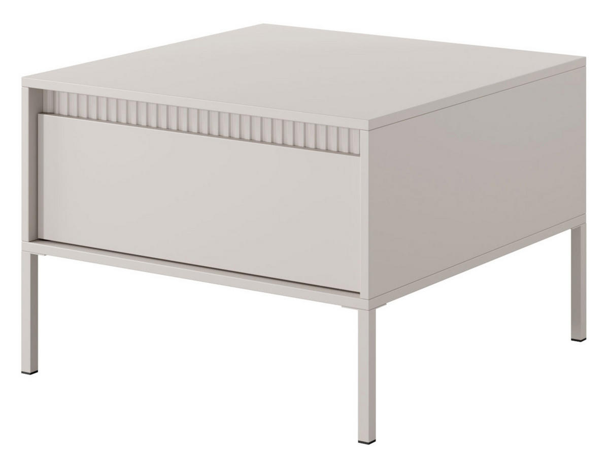 COUCHTISCH Senso beige 68 / 68 / 49cm - Beige, Holz/Holzwerkstoff (68/68/49cm) - Feldmann-Wohnen
