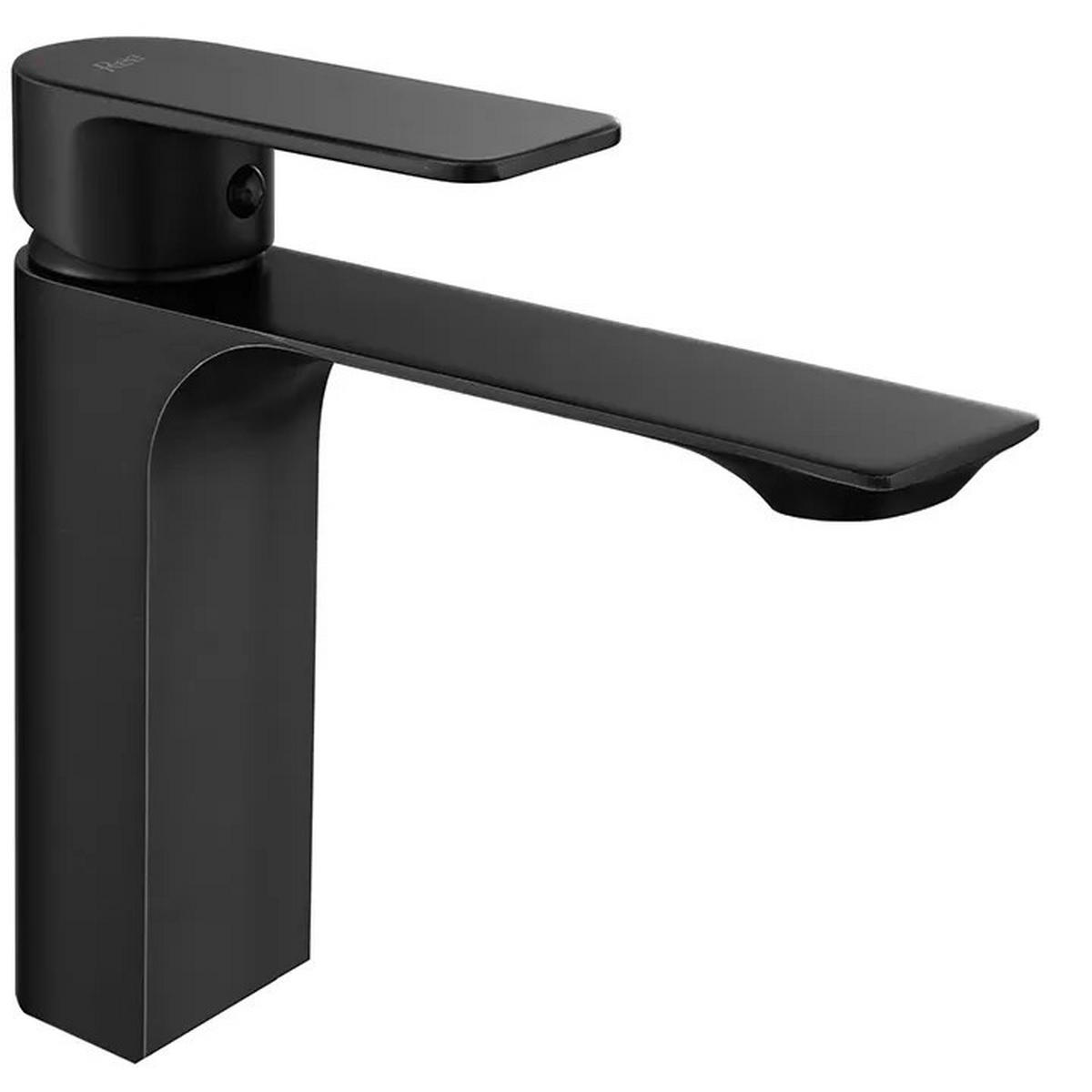 WASCHBECKENARMATUR Rea Urban Black Low - Schwarz, Metall (4.5/15/16cm) - REA