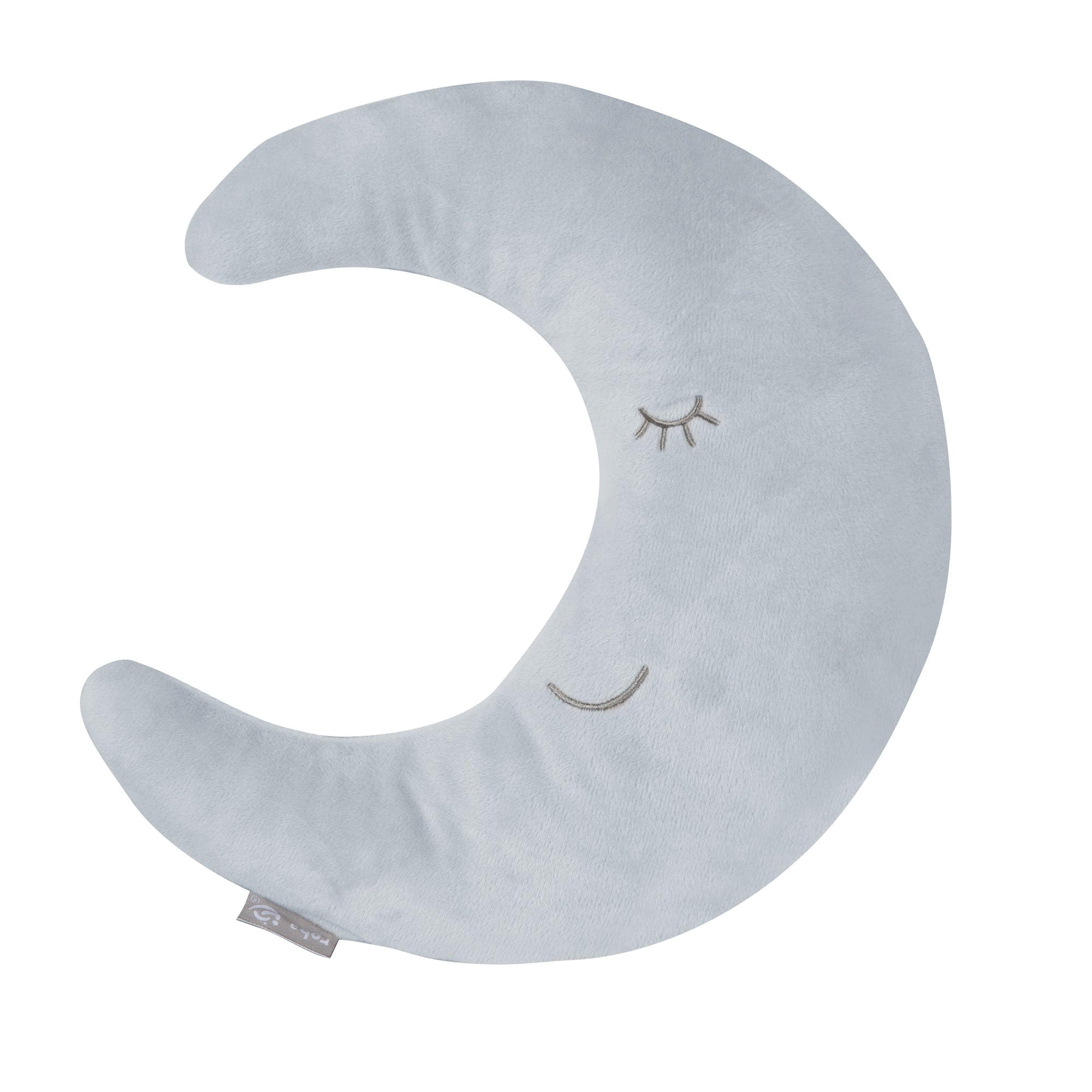 NACKENKISSEN Mond blau - Türkis, Textil (25/8cm) - Roba