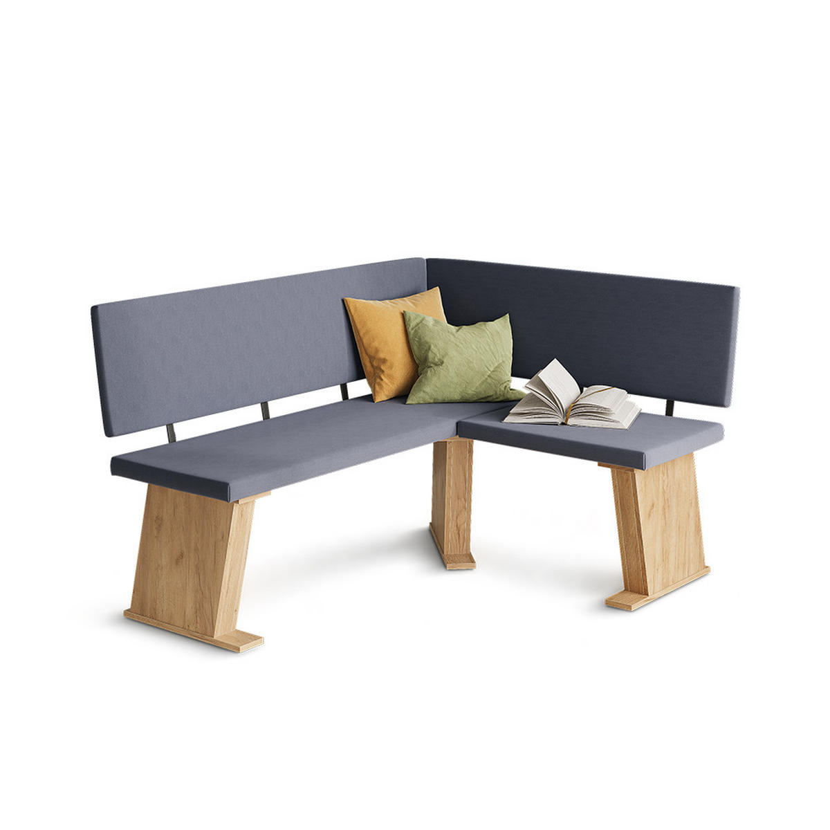 ESSZIMMER-ECKBANK Rivon, Goldkraft Eiche/Anthrazit, 150 x 120 cm Linke Ecke - Eichefarben/Anthrazit, Holzwerkstoff (150/86/120cm) - Vicco