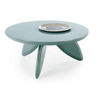 COUCHTISCH Soraya Blau Hochglanz 80 / 80 / 36cm - Blau, Holz/Holzwerkstoff (80/80/36cm) - Feldmann-Wohnen