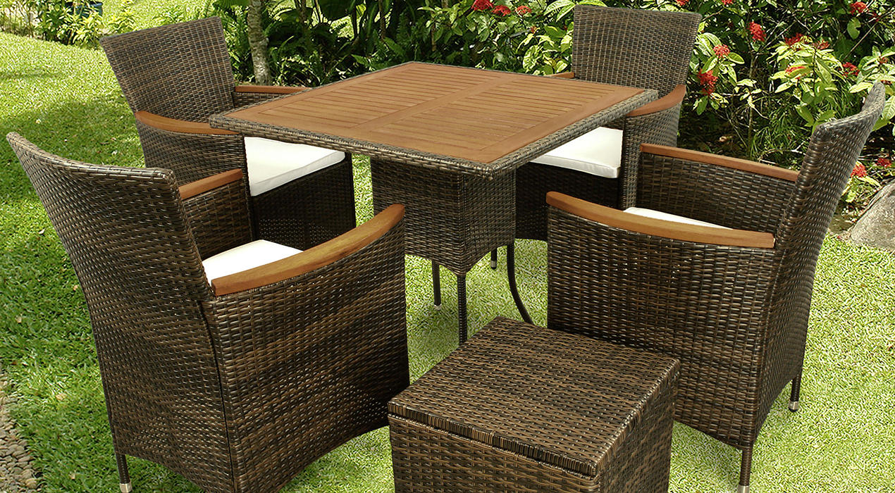 Polyrattan Gartenmöbel Set