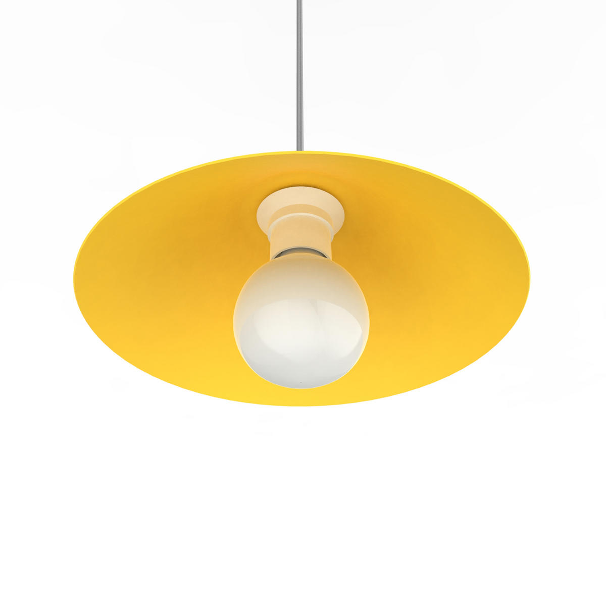 HÄNGELEUCHTE Funnel D25 - Gelb, Metall (25/25/16cm) - Lumicom