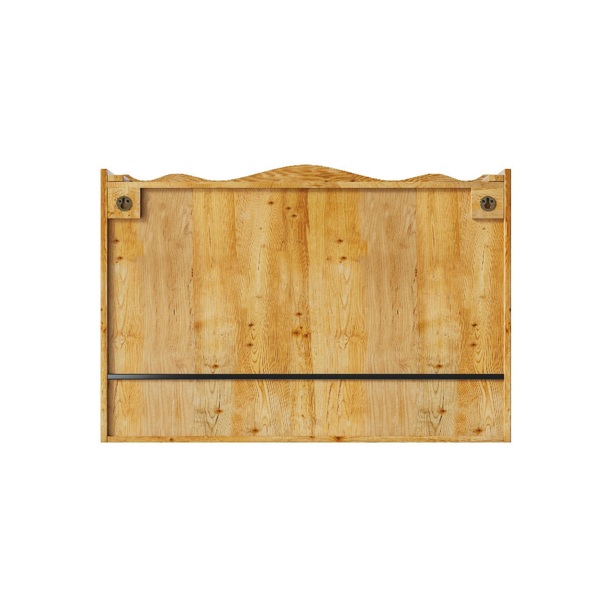 KÜCHENSCHRANK , Massivholz und Glas, Schiebetüren, Natur, 90/60/20 cm - Naturfarben, Kunststoff (20/60/90cm) - Rolipo