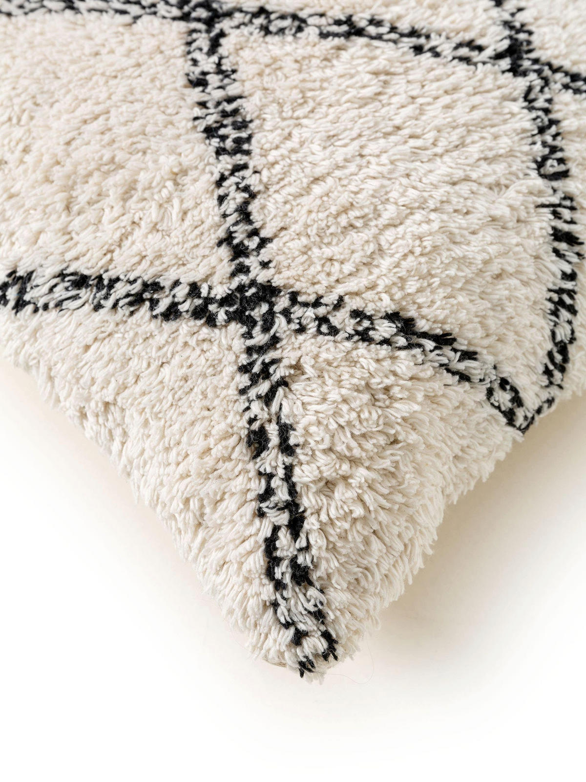 KISSENBEZUG Naomi Cream 45x45 cm - Creme, Textil (45/45cm) - benuta Nest