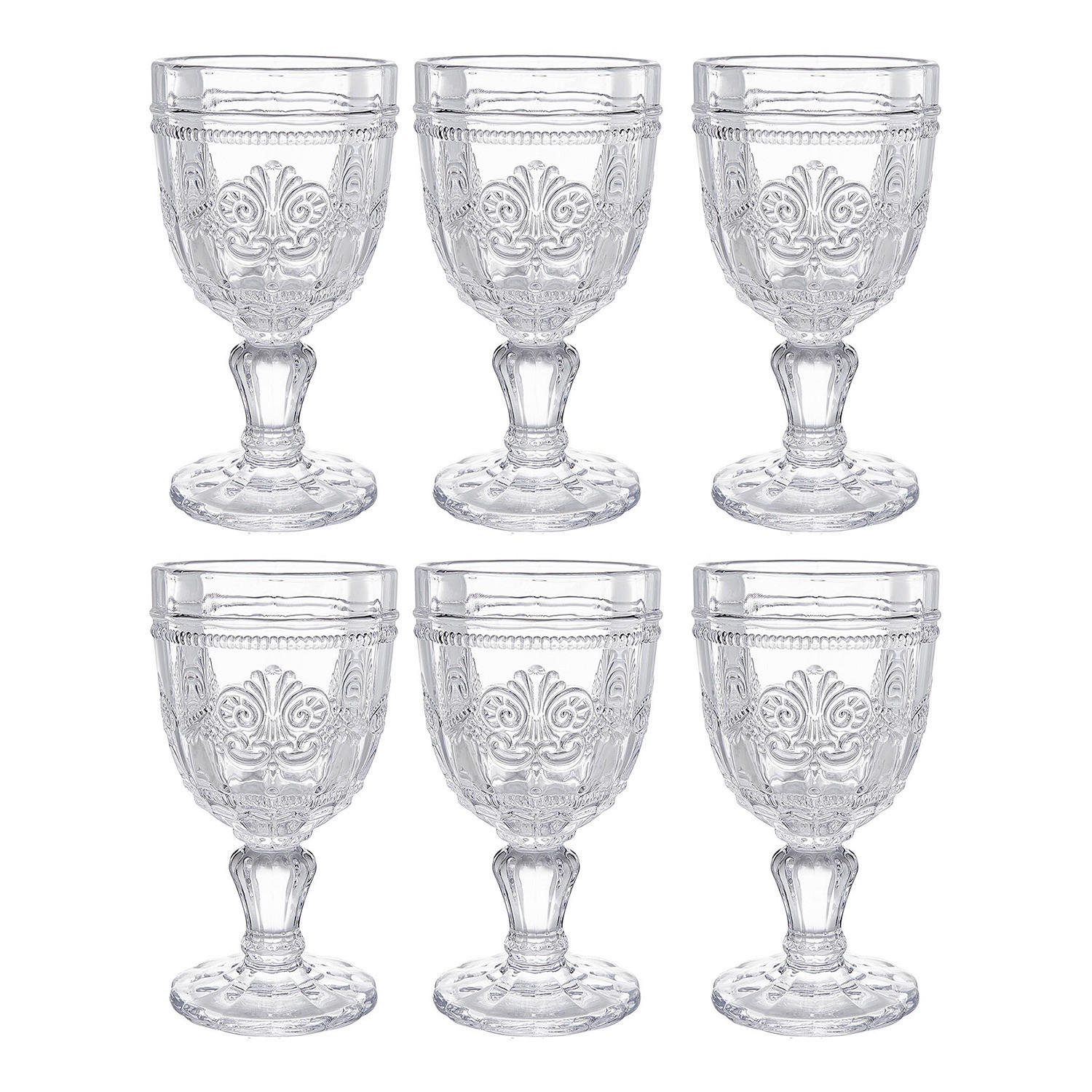 WEINGLAS (6er Set) Victorian - Transparent, Glas (0.23L) - BUTLERS