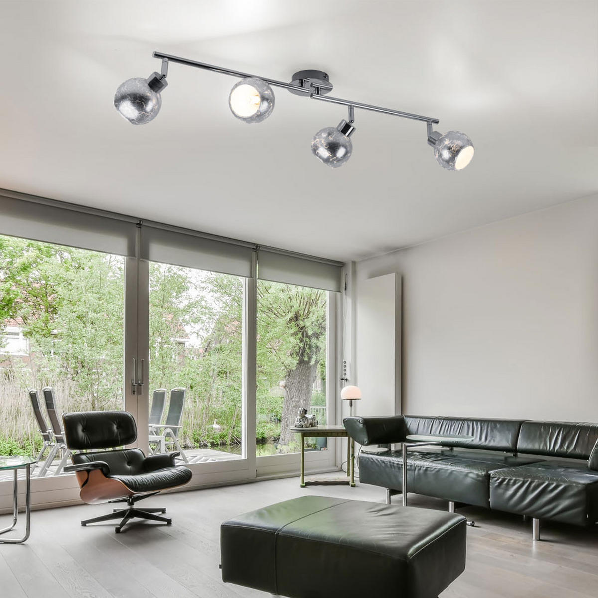 LED DECKENLEUCHTE FARA Silber Chrom - Silberfarben, Metall (83/11/19.7cm) - Wofi