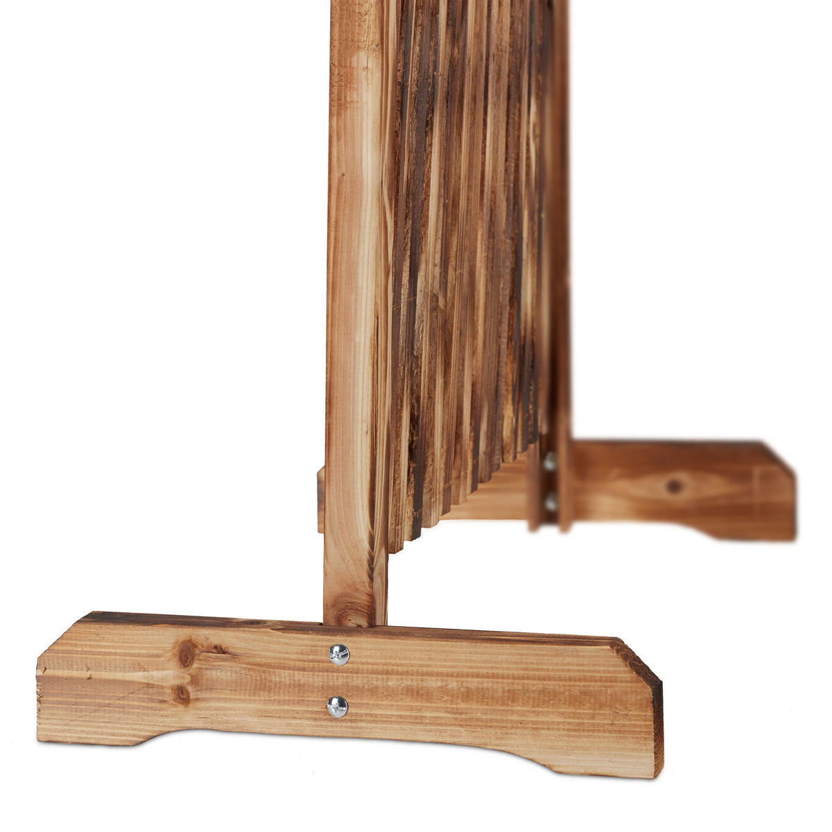 RANKGITTER - Hellbraun, Holz (200/98/30cm) - Relaxdays