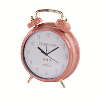 KINDERWECKER im klassischen Stil 24/7,3/30 cm - Orange, Kunststoff (7.3/30/24cm) - Home Styling Collection
