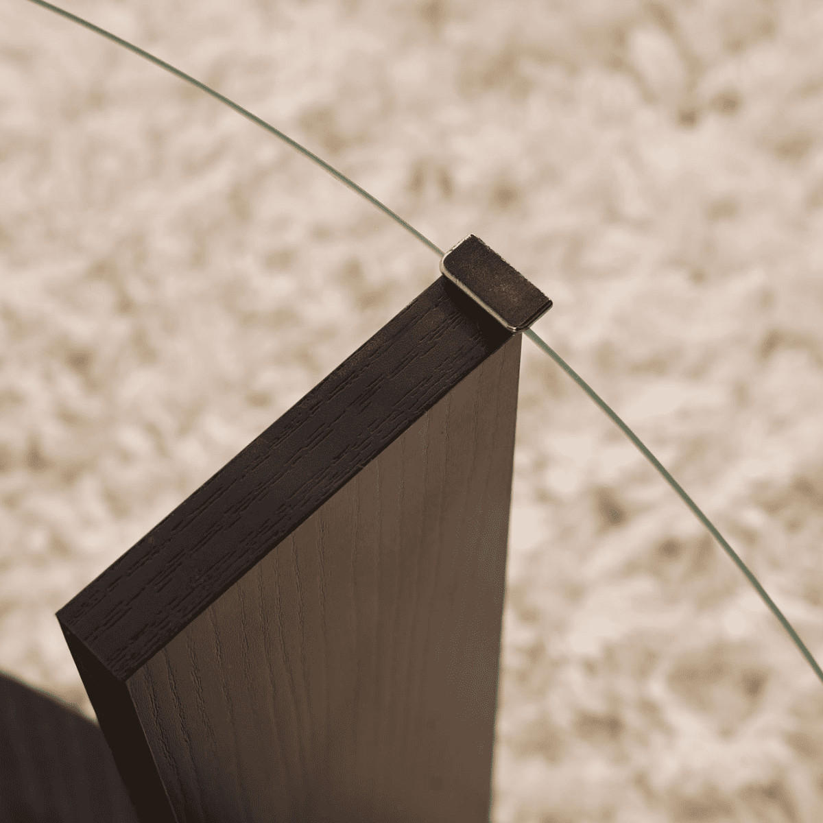 COUCHTISCH mit 2 Platten, davon eine aus gehärtetem Glas 75/75/40 cm - Eichefarben, Holzwerkstoff (7.5/75/40cm) - Calicosy