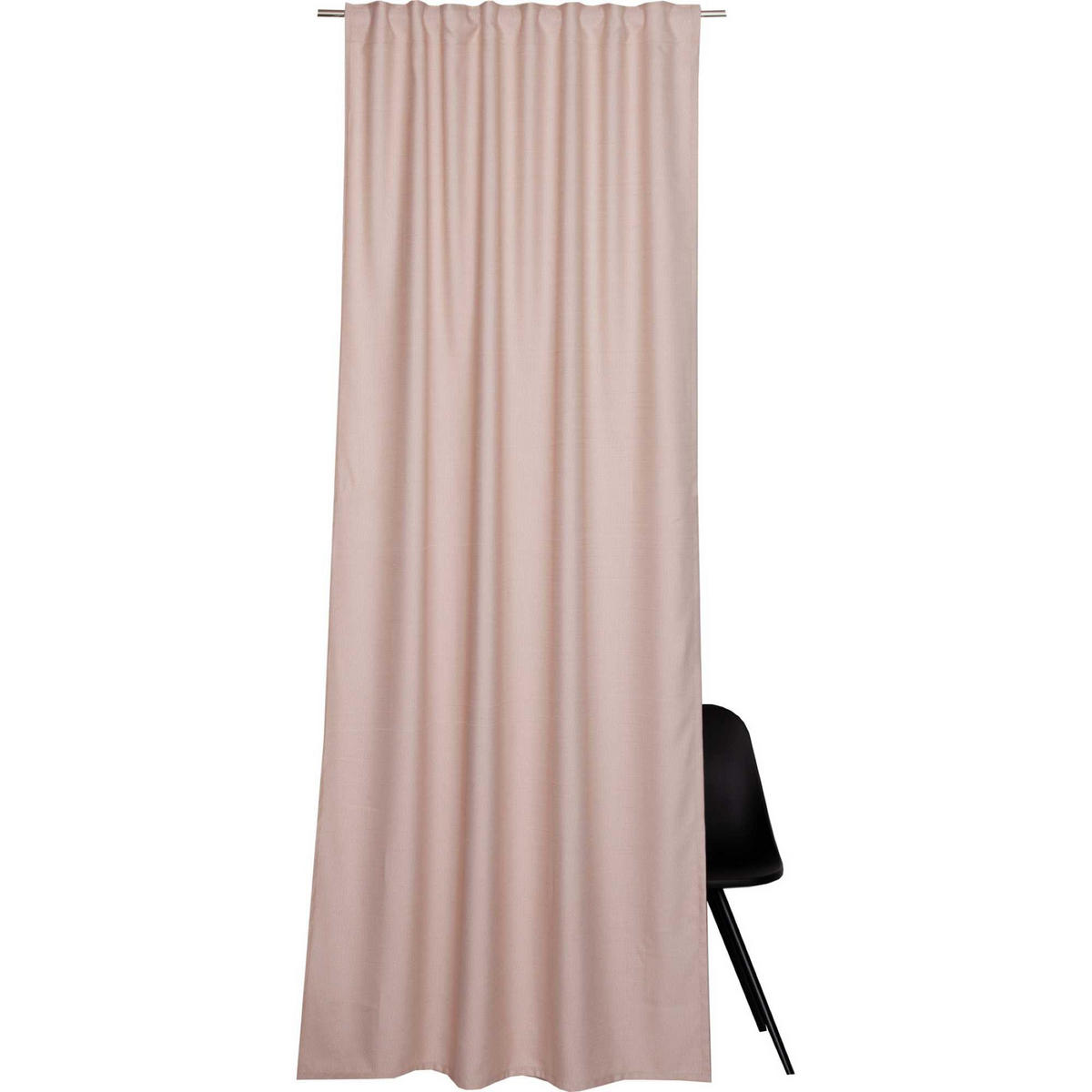 BLICKDICHTER SCHLAUFENVORHANG METRIC - Rosa, Textil (130/0.5/250cm) - Esprit