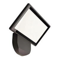 WAND- & DECKENLEUCHTE Alkes Dunkelgrau - Dunkelgrau, Metall (16.5/16.5/24cm) - click-licht