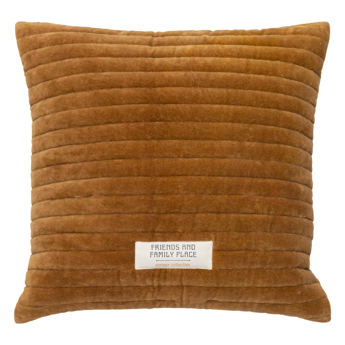 KISSEN Family Corner 45/45/10 cm - Braun, Textil (45/45cm) - Atmosphera Createur d´interieur