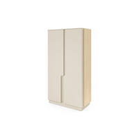 KLEIDERSCHRANK PAURO 01 103/195/52 cm in Eiche Mavelie / Macadamia - Eichefarben/Beige, Holzwerkstoff (103/195/52cm) - Deine Möbel 24