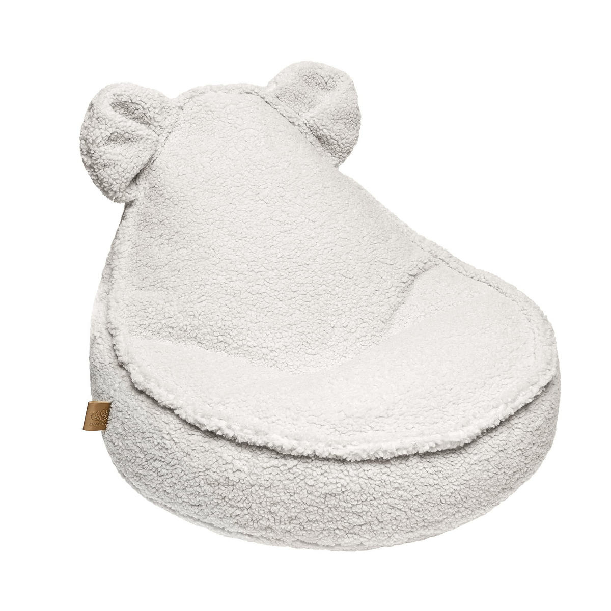 SITZSACK für Kinder, Bär, Bearly, Cremig - Creme, Textil (58/50/67cm) - MeowBaby
