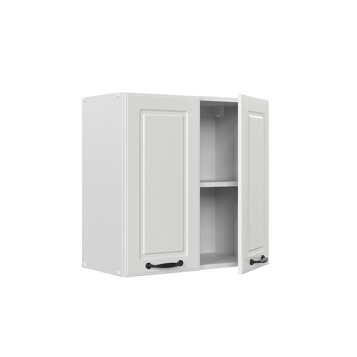 HÄNGESCHRANK R-Line Weiß Landhaus 60 cm - Creme/Weiß, Holzwerkstoff (60/60/31cm) - Vicco