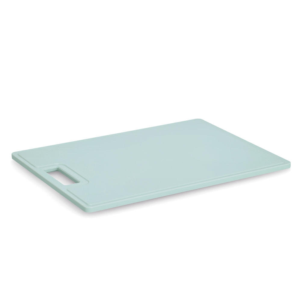 SCHNEIDEBRETT , Graublau - 38 x 28cm - Blaugrau, Kunststoff (38/28cm) - Zeller Present