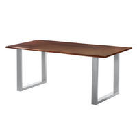 ESSTISCH ROXANA - Beige/Naturfarben, Holz (90/180/77cm) - SAM