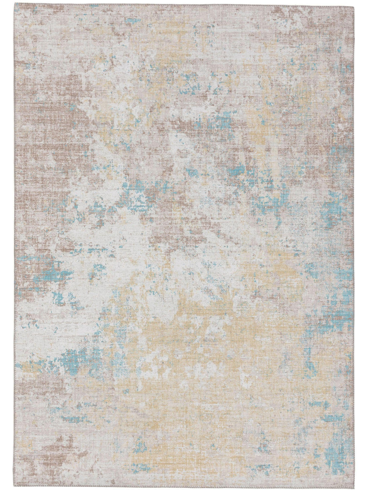 TEPPICH Laury Gelb 120x170 cm - Gelb, Textil (120/170cm) - benuta Pop