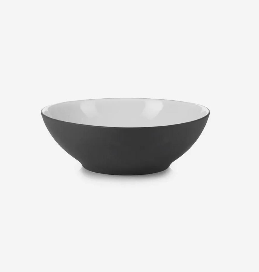 SUPPENSCHÜSSEL / COUPTELLER EQUINOXE 19 cm Weiss Kumulus - Weiß, Keramik (19cm) - Revol Porcelaine France