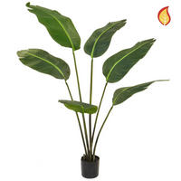 KUNSTPFLANZE Künstliche Strelitzia - Johann 120 cm - Grün, Kunststoff (120cm) - aplanta