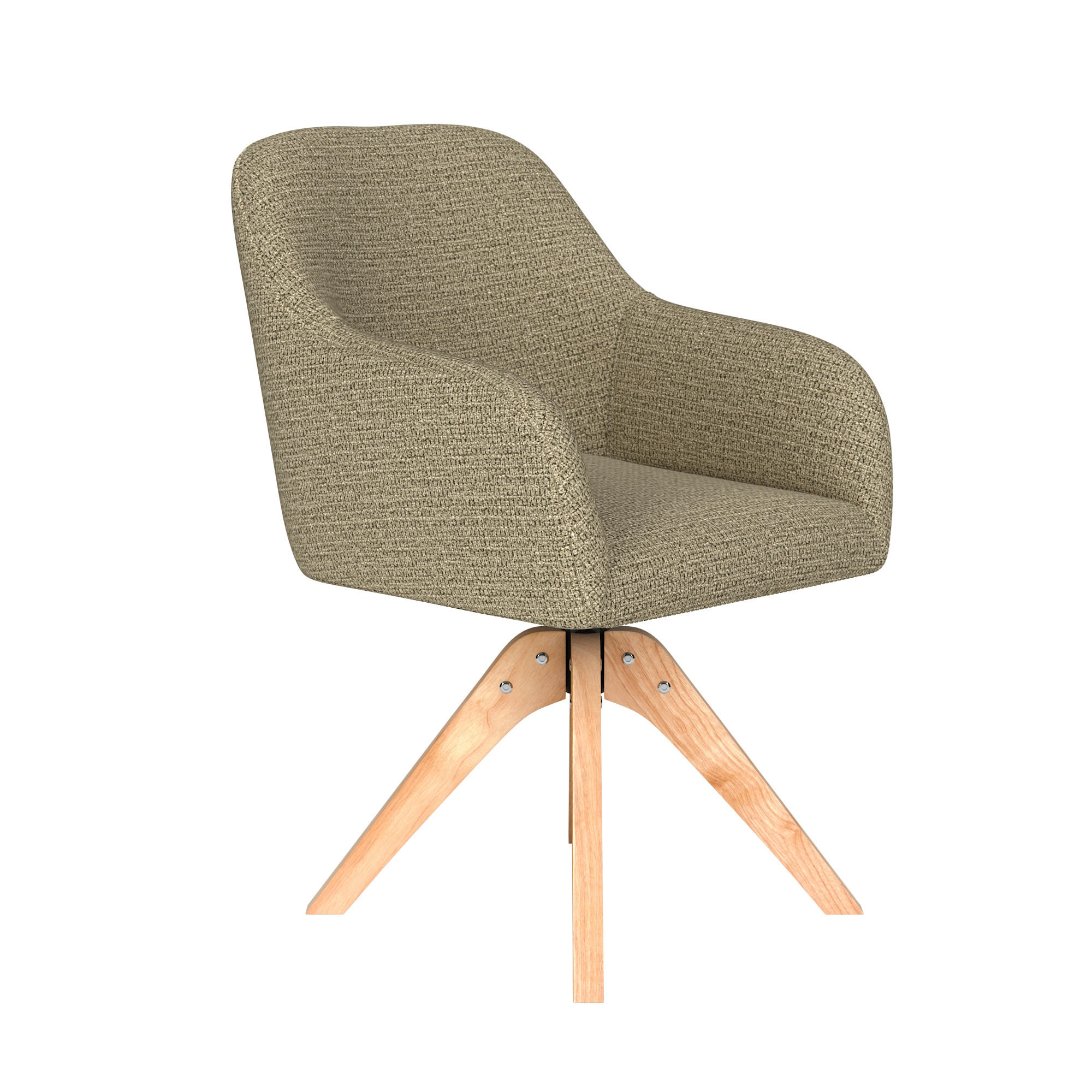 ESSZIMMERSTUHL Otis - Grün - 62/59/84 cm - Grün, Textil (59/84/62cm)