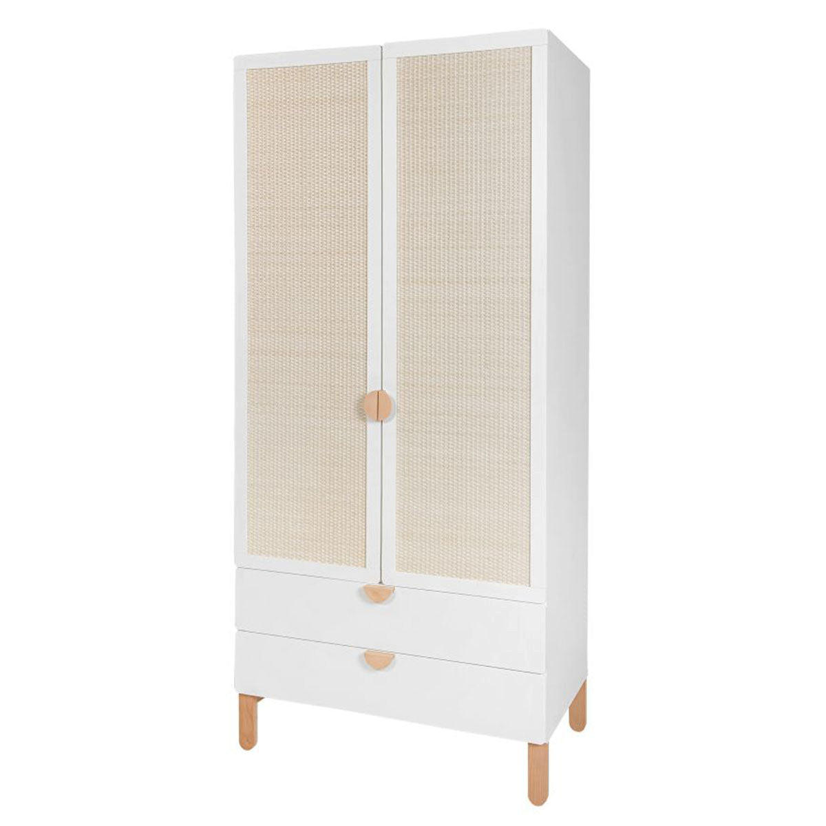 SOBA ZA BEBE 2-dijelniLaurie Bijelo i drvo - bijela, drvni materijal (90/90/50cm) - Petits-meubles