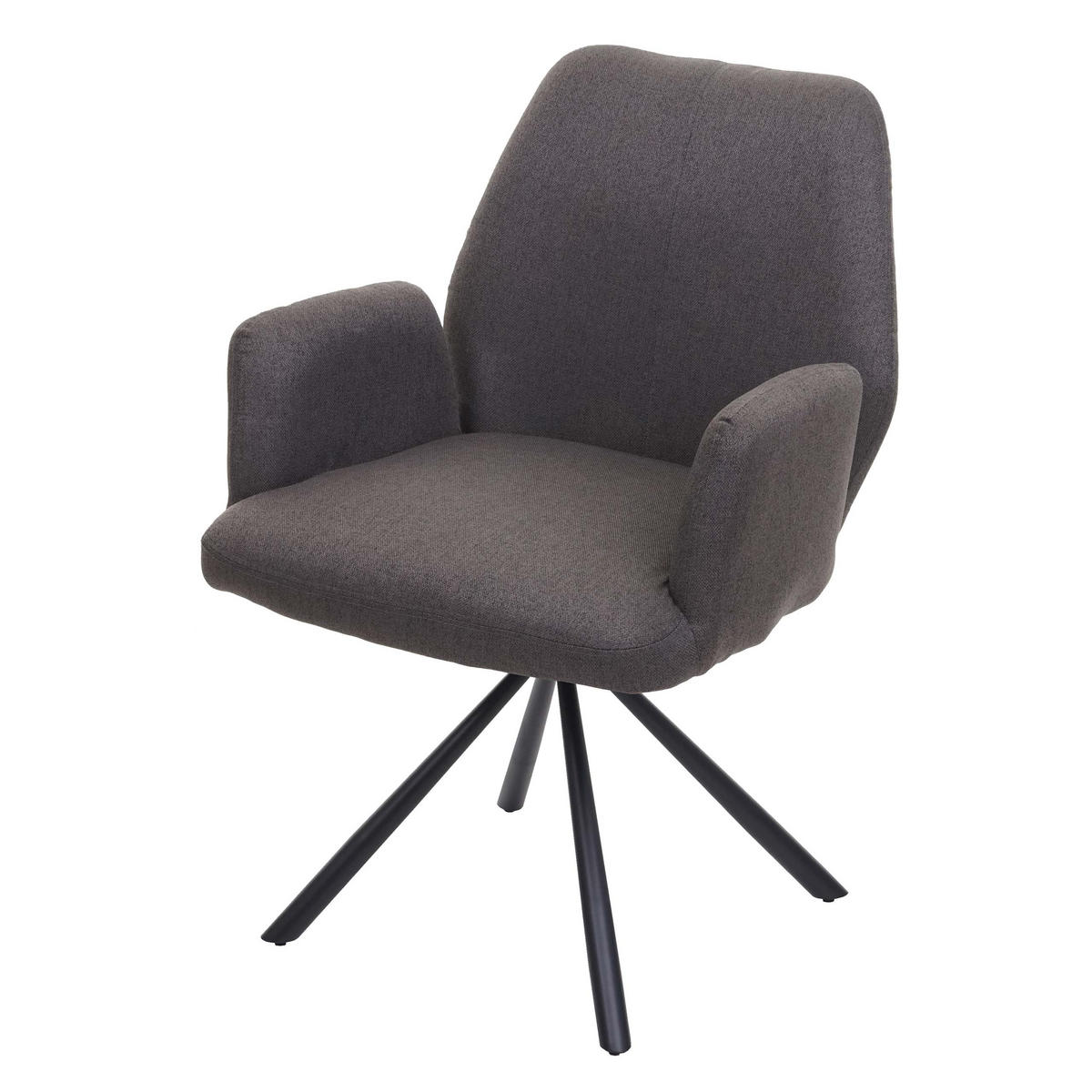 ESSZIMMERSTUHL Grau - Grau, Textil (60/86/66cm) - MCW