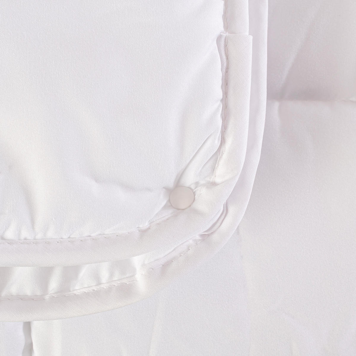 BETTDECKE Vierjahreszeiten nordic sack 120 + 250 gr basic 105x200 cm (bett 105) weiss - Weiß, Textil (105/200cm) - Happy Friday