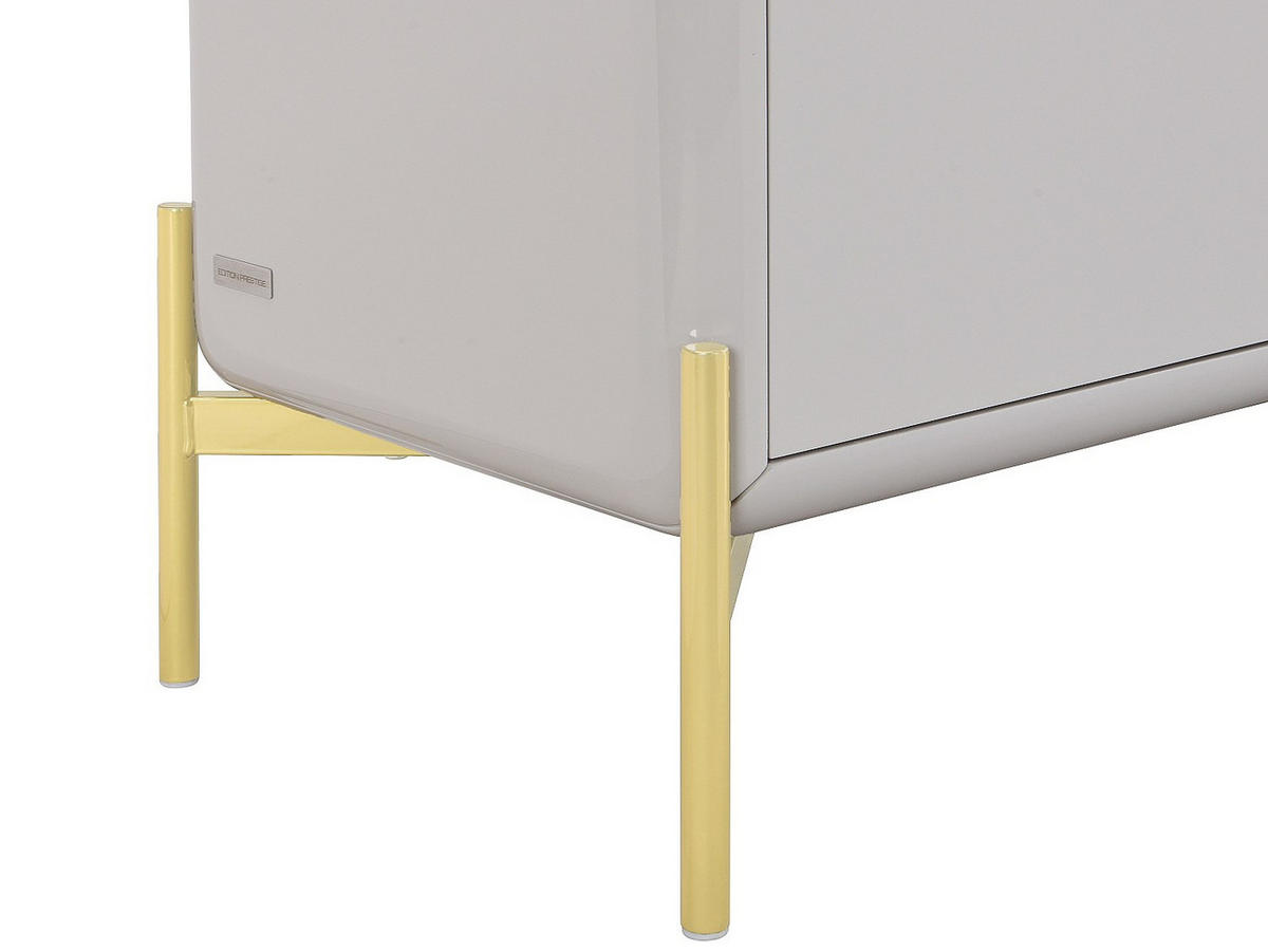 TV-BOARD - 180 cm x 40 cm - Holz, Platte - Beige - LYBAKA - Beige, Holz (180/45/40cm) - Vente-Unique