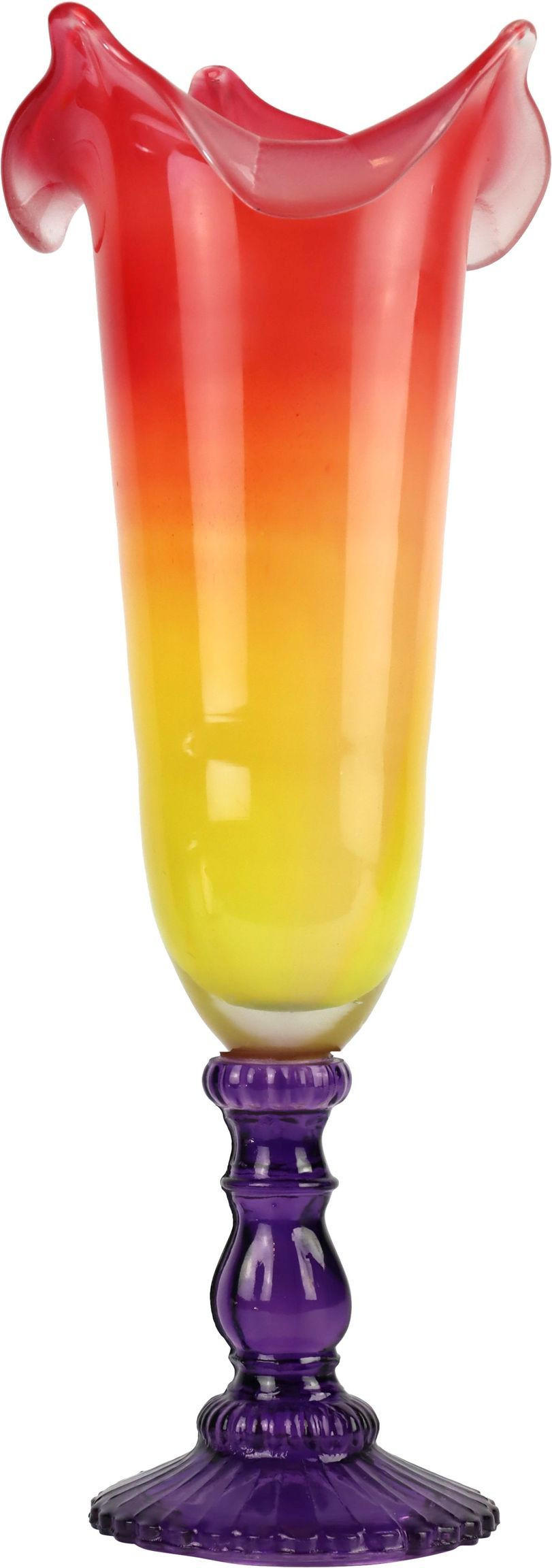 GLASVASE Color bloom 42 cm - Multicolor, Glas (15/42cm) - FURNARO