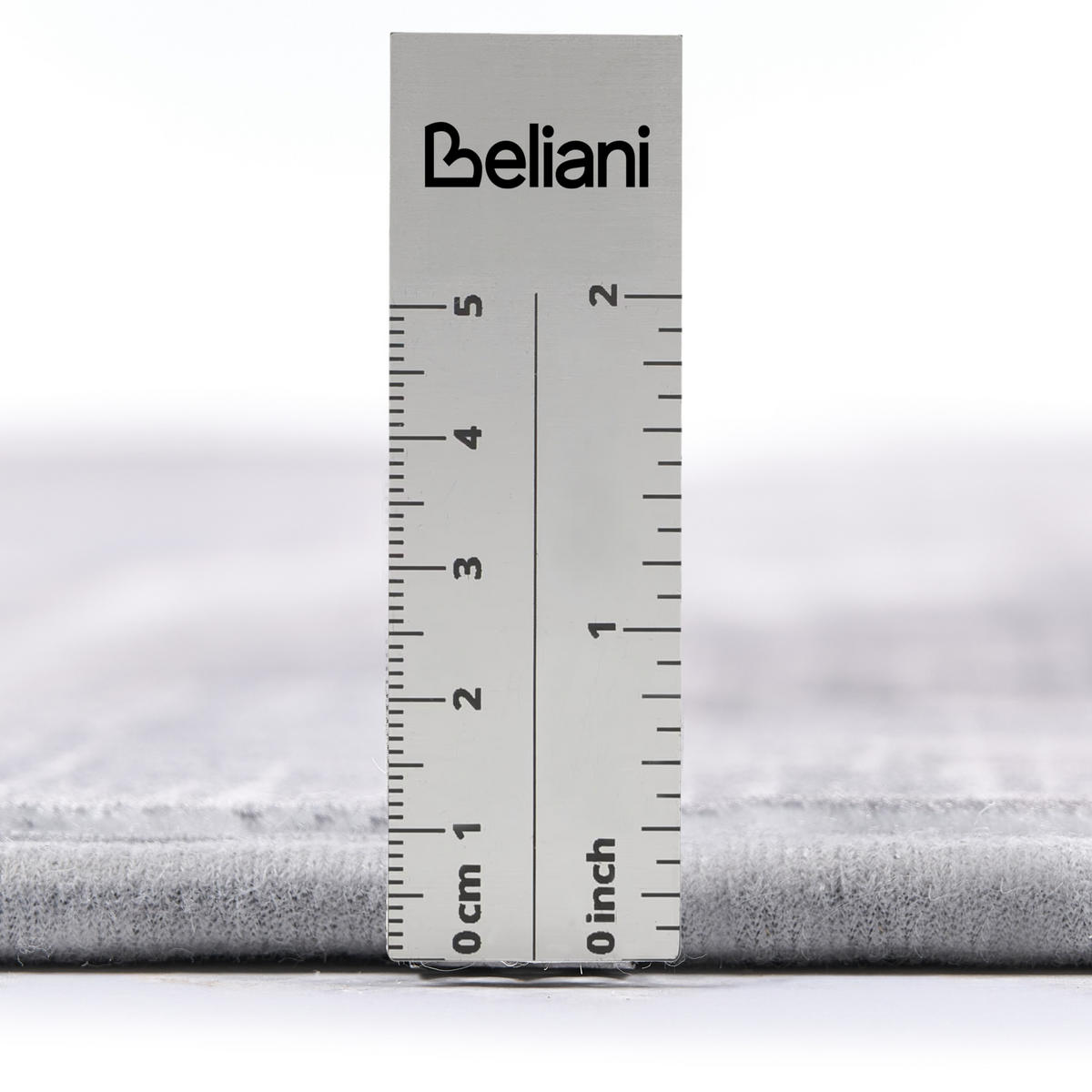 TEPPICH Grau 160/230 cm Beydag - Grau, Textil (160/230cm) - Beliani