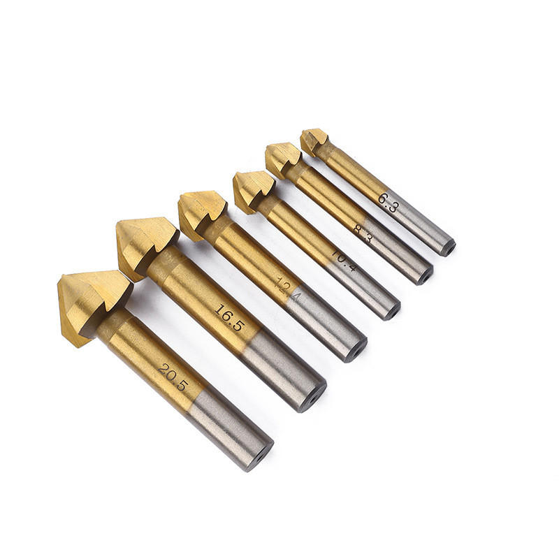 BIT-SATZ，6ARTIKEL - Gelb, Metall (2.1/2.1/6cm) - LIBRATON