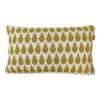 DEKOKISSEN Botanisch Mini gestrickt Lurex Gold 35x60 - Goldfarben, Textil (60/35/12cm) - Malagoon