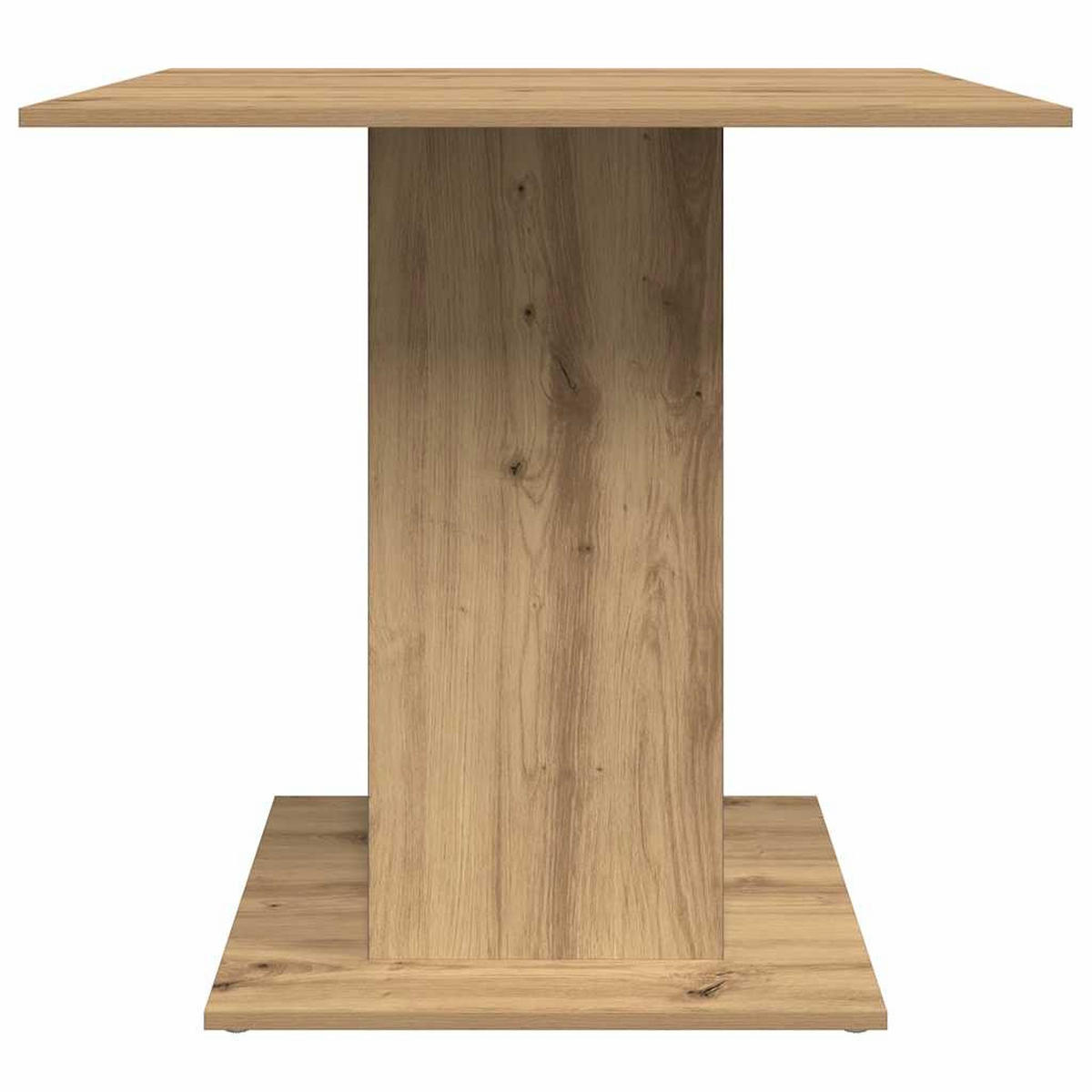 ESSTISCH Artisan-Eiche 80/80/75 Cm Holzwerkstoff - Braun, Holzwerkstoff (80/80/75cm) - vidaXL