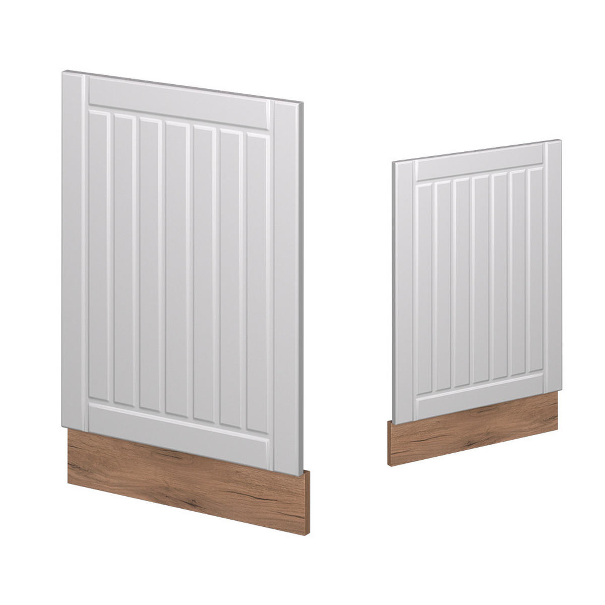 PŘEDNÍ PANEL Fame-Line Bílý venkovský dům - bílá/medově dubová, kompozitní dřevo (45/67.4/1.6cm) - Vicco