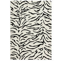 TEPPICH modern Flachgewebe SAVAGE Weiß 120 x 170 cm - Weiß, Textil (120/170cm) - Novatrend