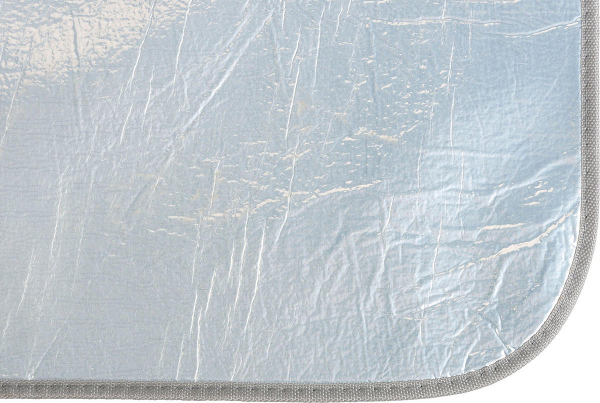 PICKNICKDECKE 200/200 cm - Blau/Grau, Textil (200/200cm) - Outtec