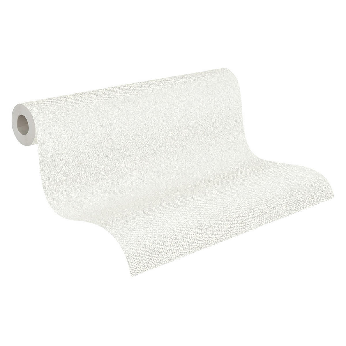 VLIESTAPETE Weiß 53/1005 cm - Weiß, Textil (53/1cm) - KUNSTLOFT